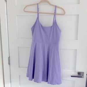 NWT Halara exercise dress, everyday 2-in-1 activity dress, lilac M